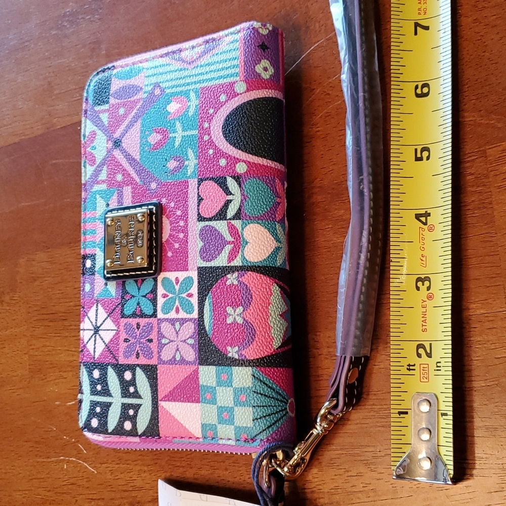 Dooney and Bourke It's A Small World clutch